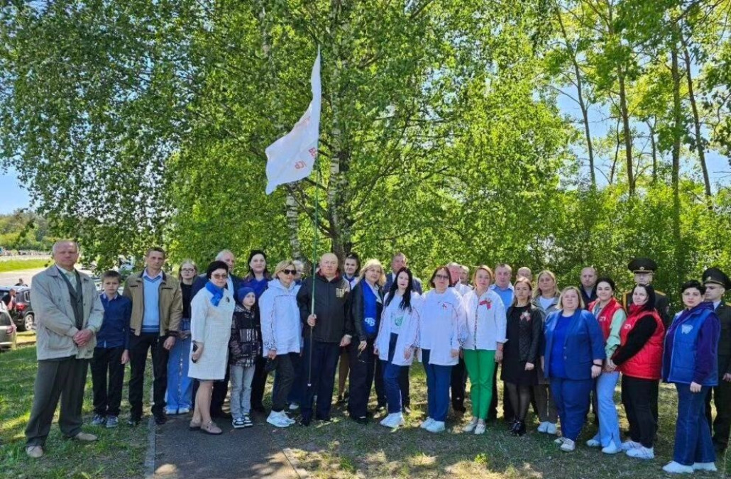 В рамках автопробега посвященного Дню Государственного герба, Государственного флага и Государственного гимна 